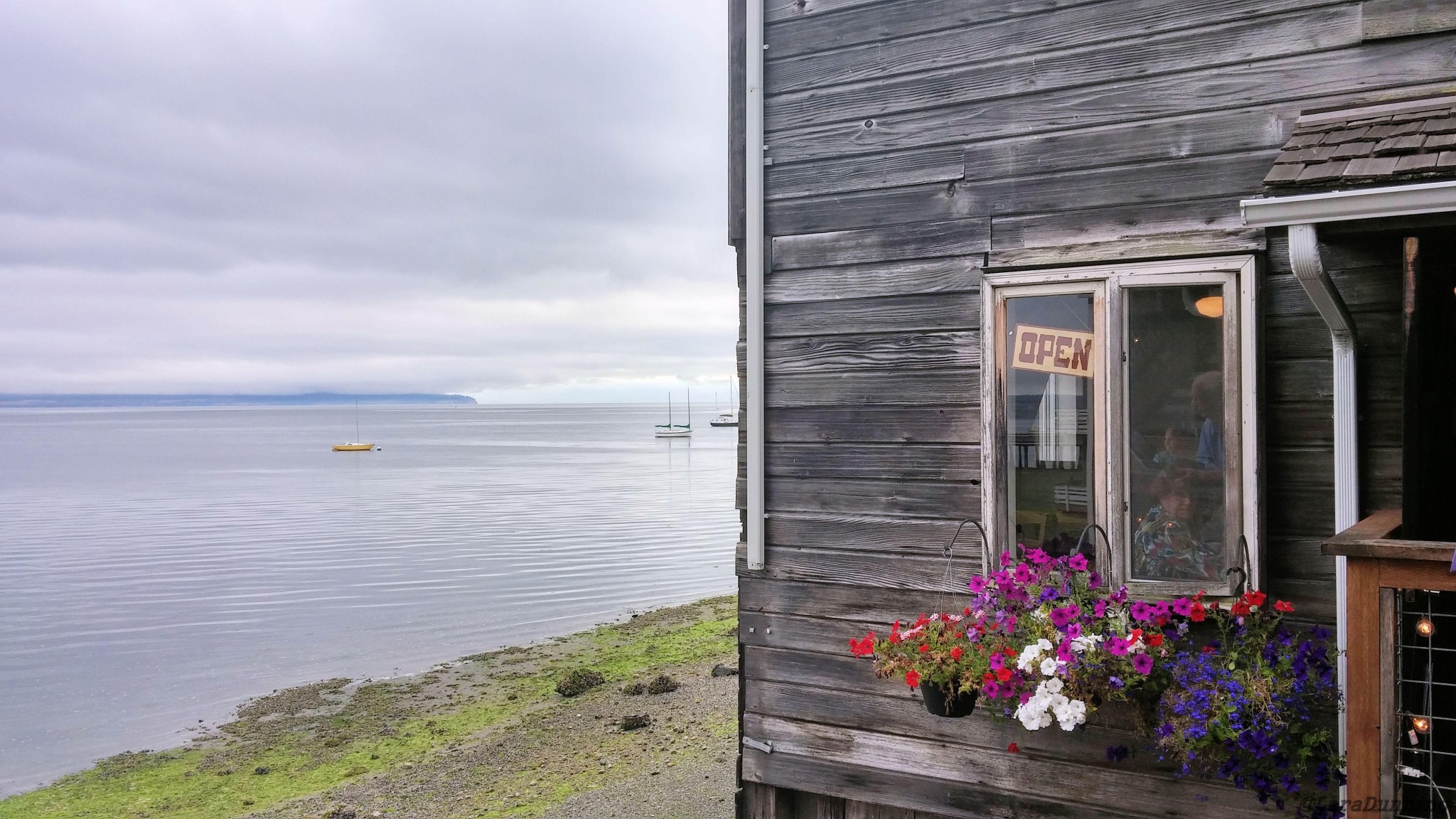 Penn Cove View Small Town Washington