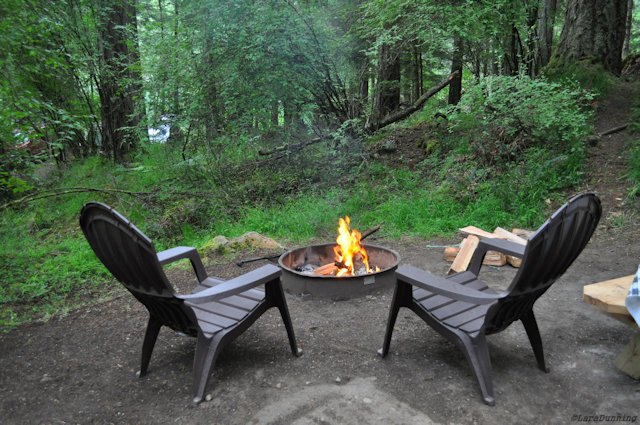 Leanto Campsite on Orcas Island