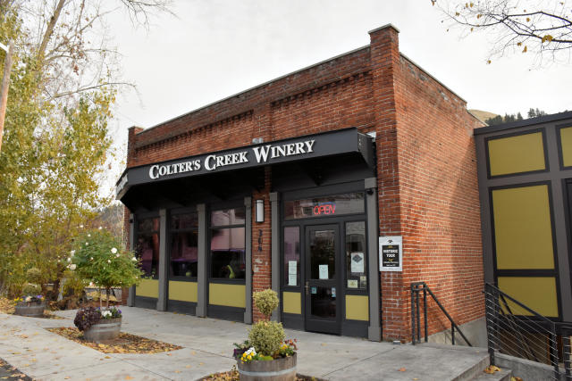 Colter's Creek Winery and Tasting Room in Julietta, Idaho in the Lewis Clark Valley.