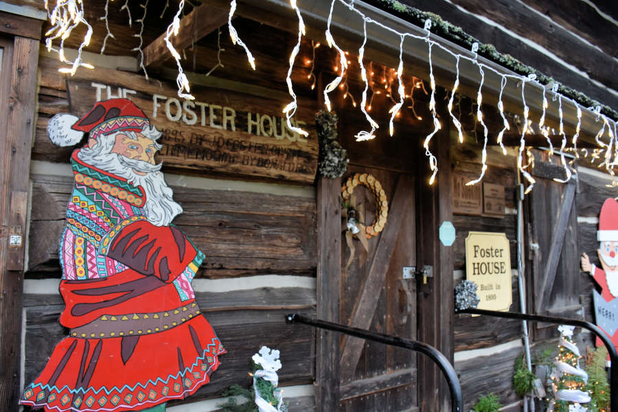 Olde Fashioned Christmas at Pioneer Park in Ferndale, Washington.