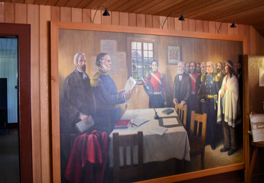 Sir James Douglas proclaims British Columbia a Crown colony.