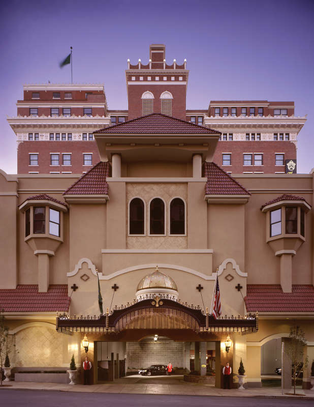 The Historic Davenport Hotel in Spokane, Washington. 