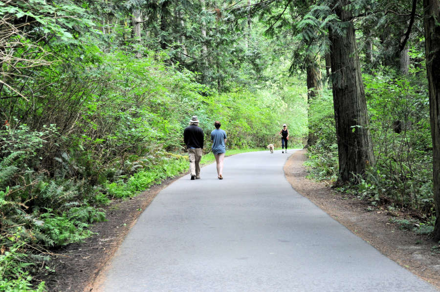 Washington Park Loop in Anacortes, Washington.