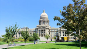 Idaho Statehouse in Boise, Idaho. 