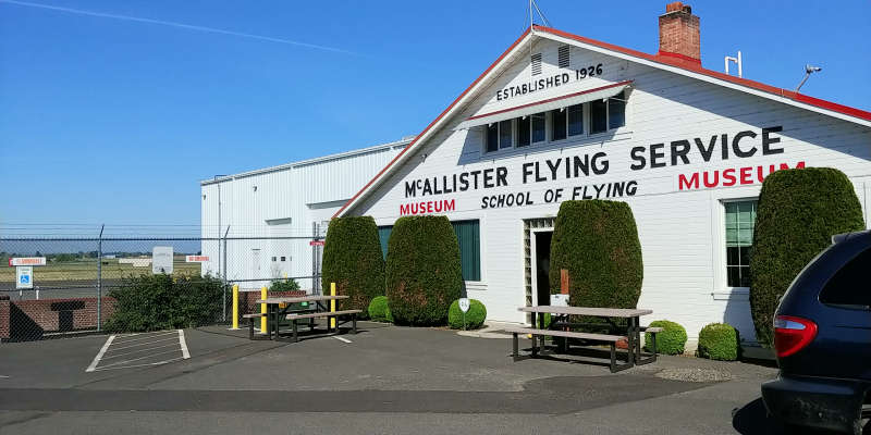 The McAllister Museum in Union Gap, Washington.