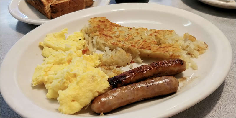 Breakfast at Old Town Station in Union Gap. 