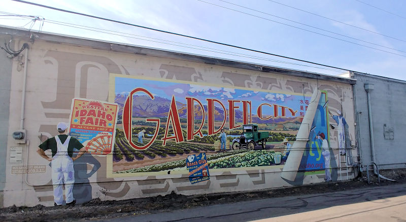 The Garden City Mural. 