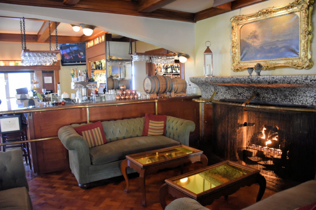 The bar at Rosario Resort & Spa on Orcas Island.