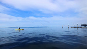 Kayaking at Rendondo Beach in Des Moines, Washington