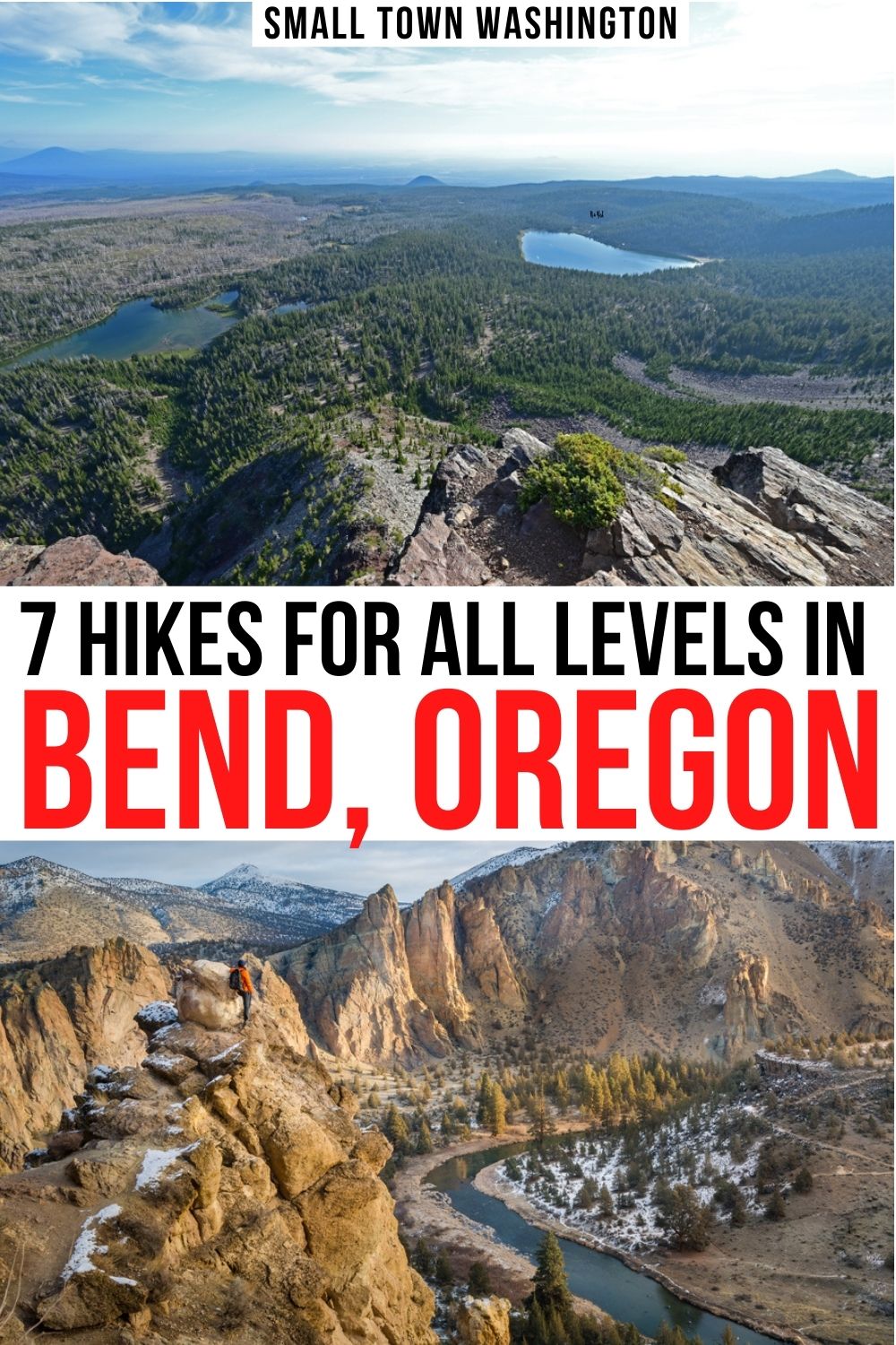 7 MustDo Hikes Near Bend, Oregon • Small Town Washington